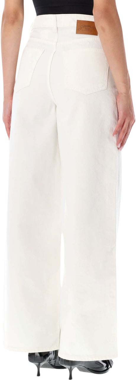 Ganni Lari Jeans Bianco Wit