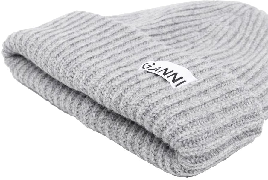 Ganni Hats Grey Grijs