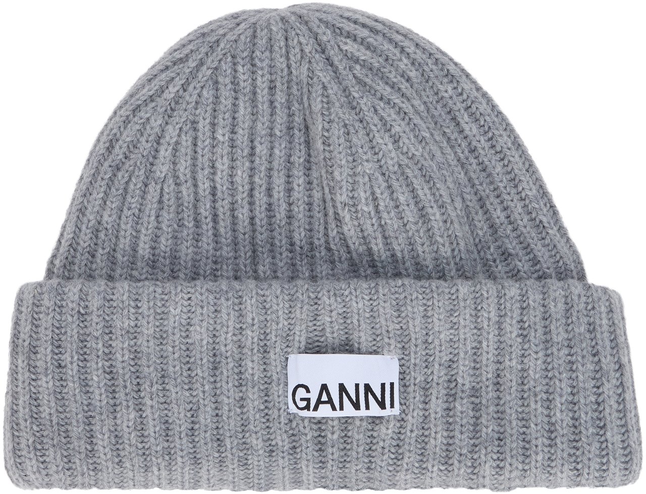 Ganni Hat in mixed wool Grijs