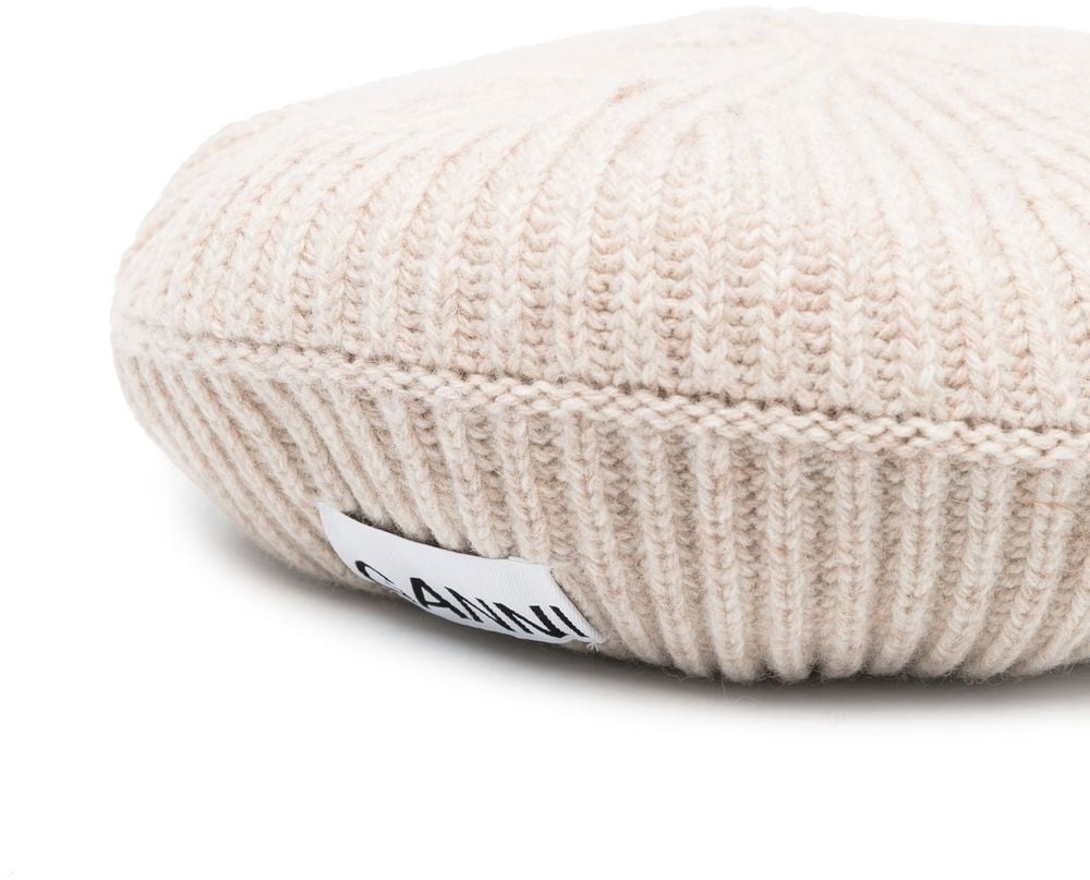 Ganni Hats Beige Beige