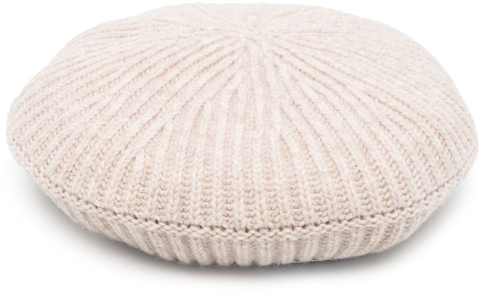 Ganni Hats Beige Beige