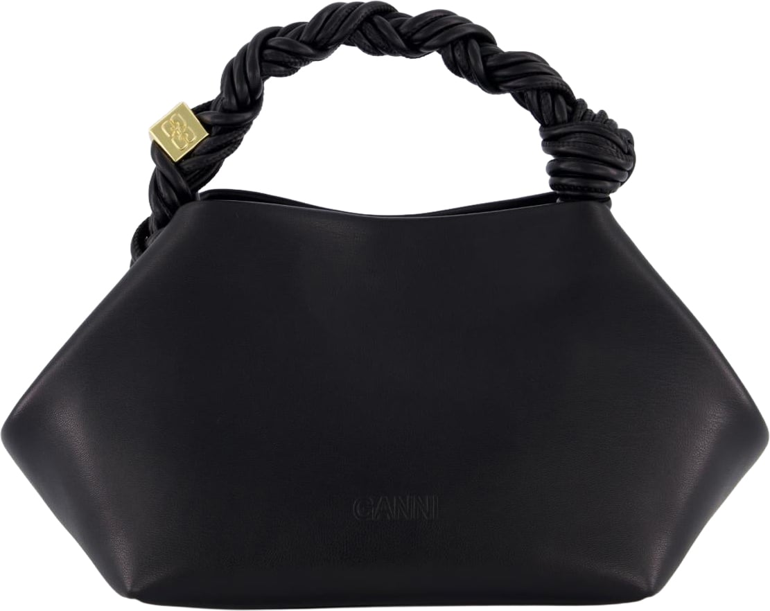 Ganni Dames Bou Bag Small Zwart Zwart