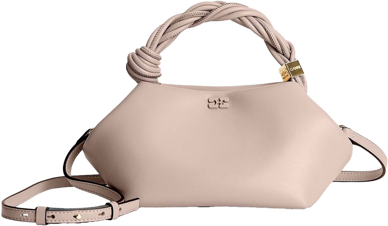 Ganni Bags Oyster Gray Grijs