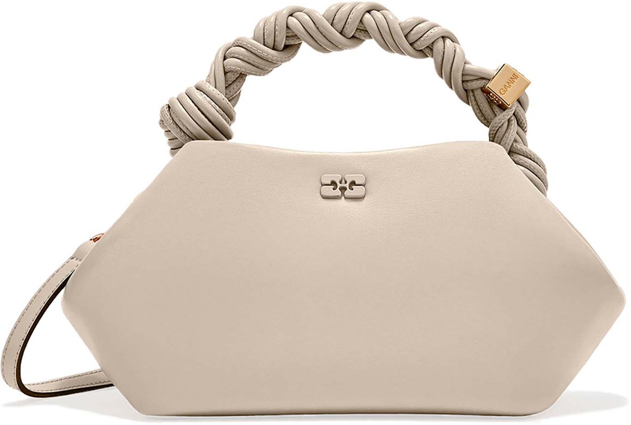 Ganni Bags Oyster Gray Grijs