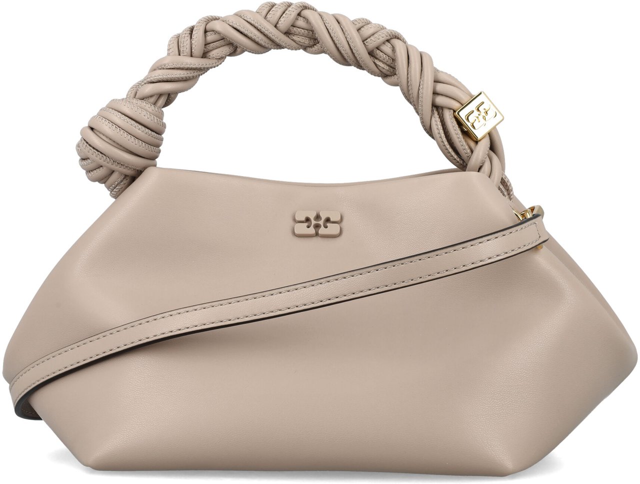 Ganni Bou Small Oyster Gray Taupe