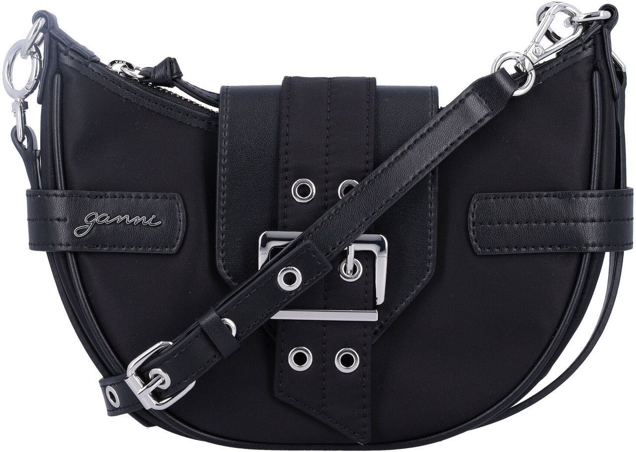 Ganni Bucky Bag Nero Zwart