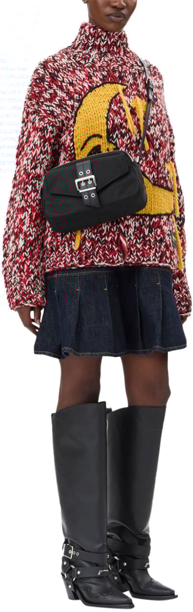 Ganni Bags Black Zwart