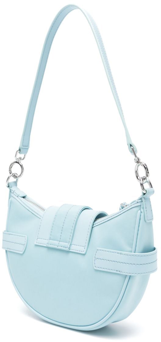 Ganni Bags Clear Blue Blauw