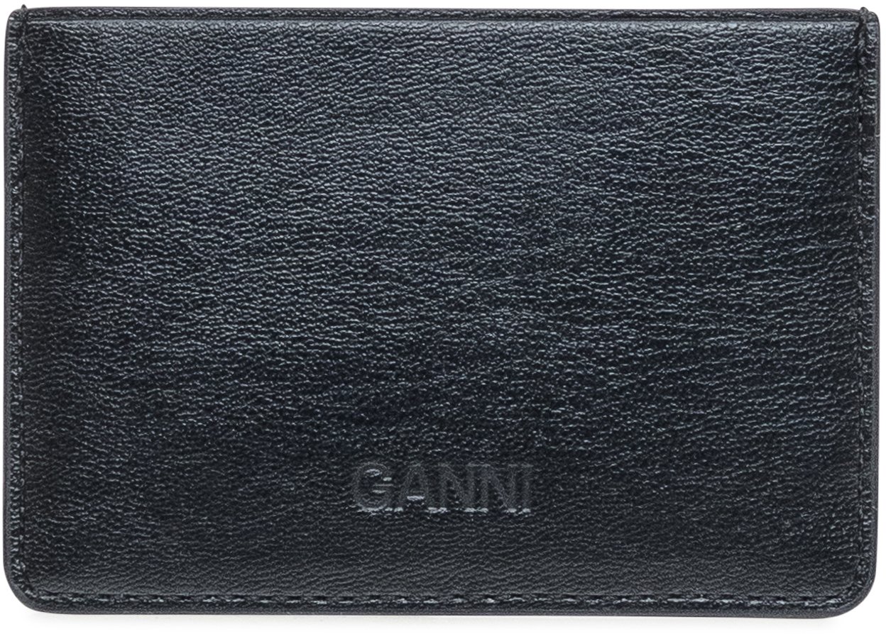 Ganni Portacarte Zwart