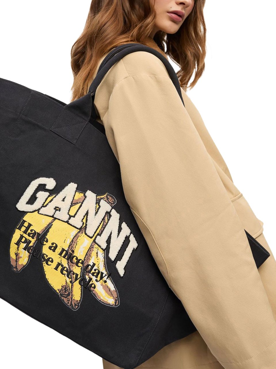 Ganni Bags Black Zwart