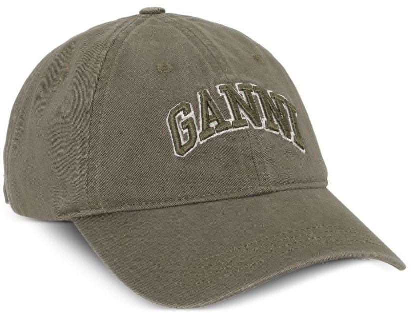 Ganni Hats Green Groen