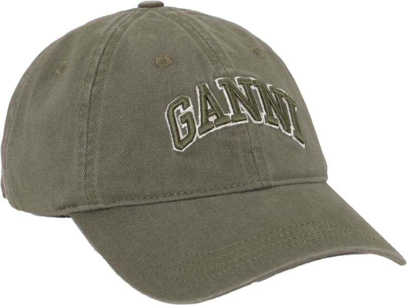 Ganni Hats Green Groen