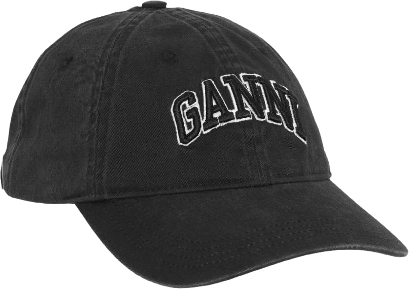 Ganni Hats Black Zwart