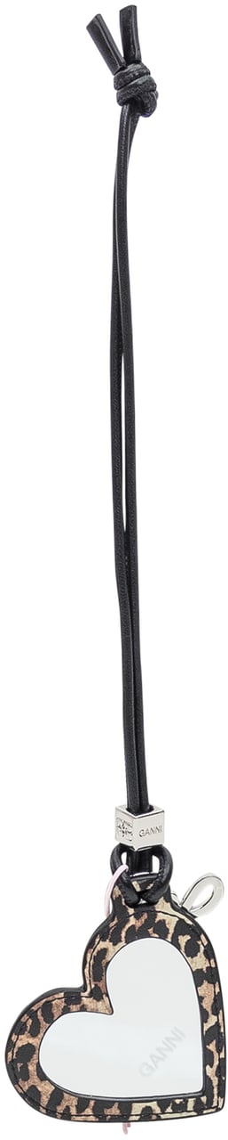 Ganni Specchio a Forma di Cuore Bou Divers