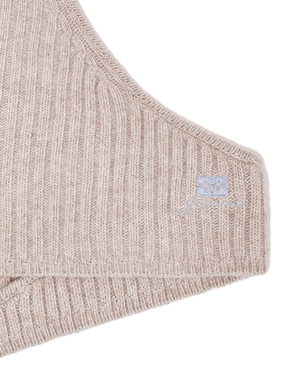 Ganni Hats Sand Beige