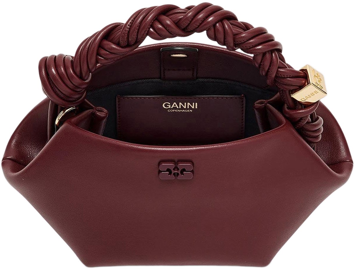 Ganni Dames Bou Bag Mini Rood