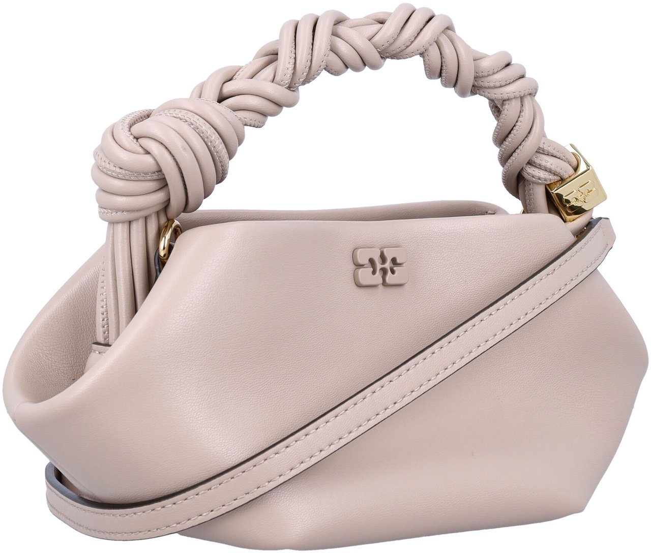 Ganni Bags Oyster Gray Taupe