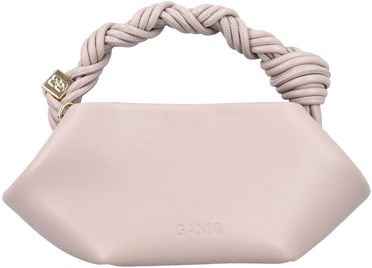 Ganni Bags Oyster Gray Taupe
