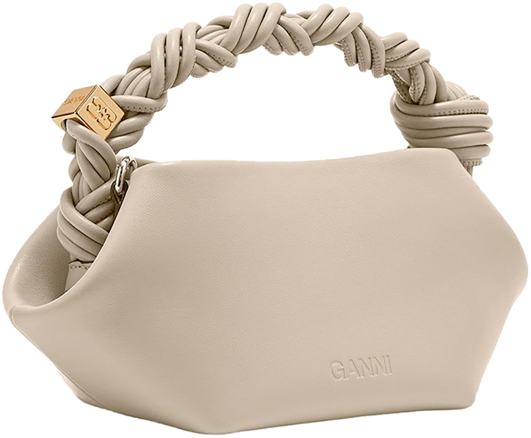 Ganni Bags Oyster Gray Grijs