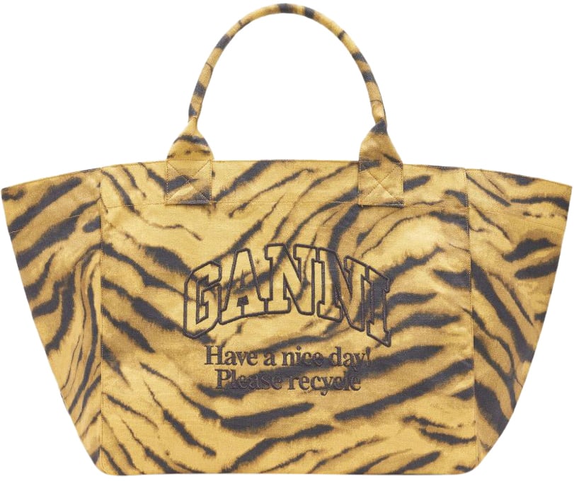 Ganni Bags Kaki Bruin