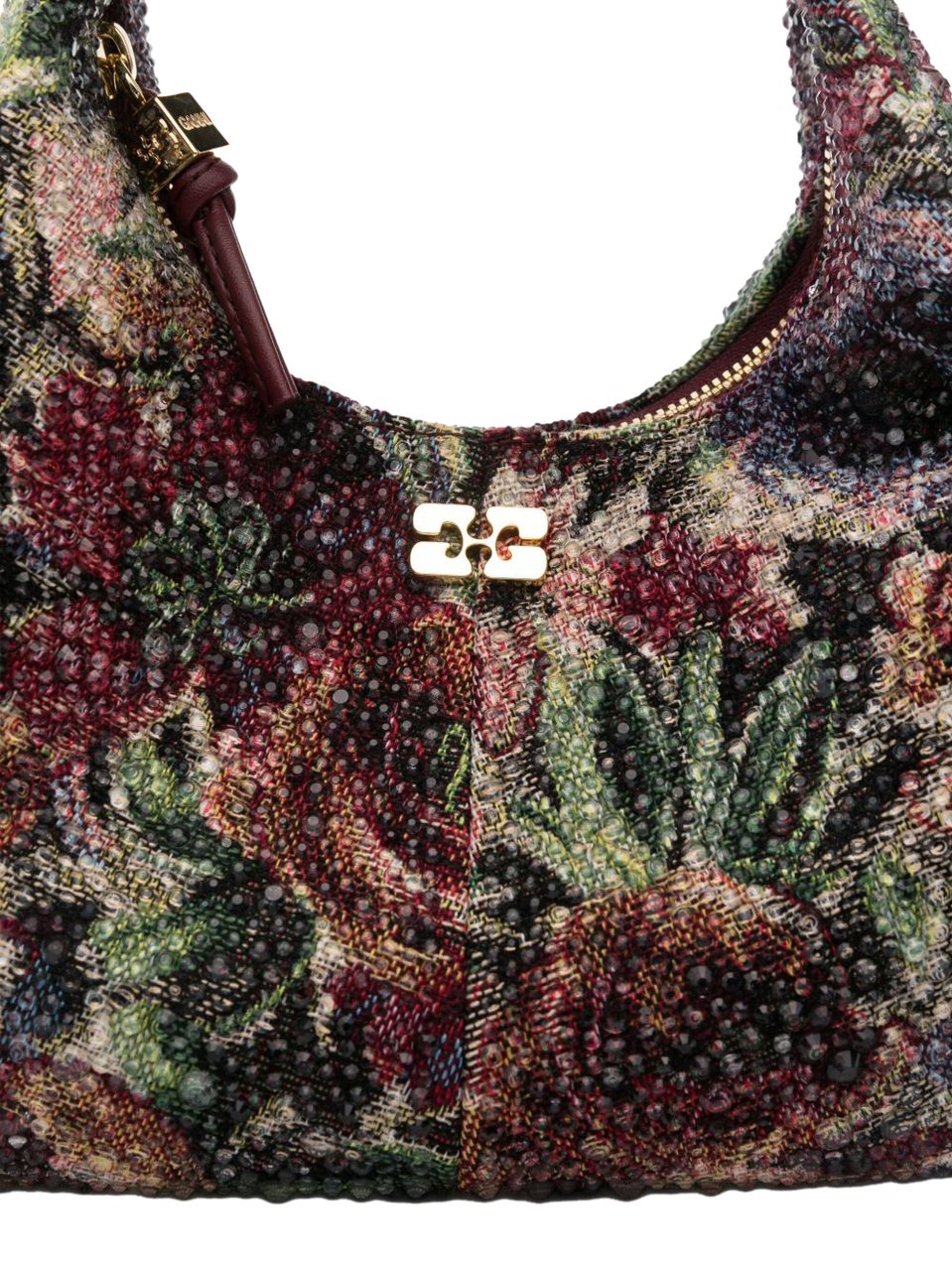 Ganni Ganni Borse... Bordeaux Rood