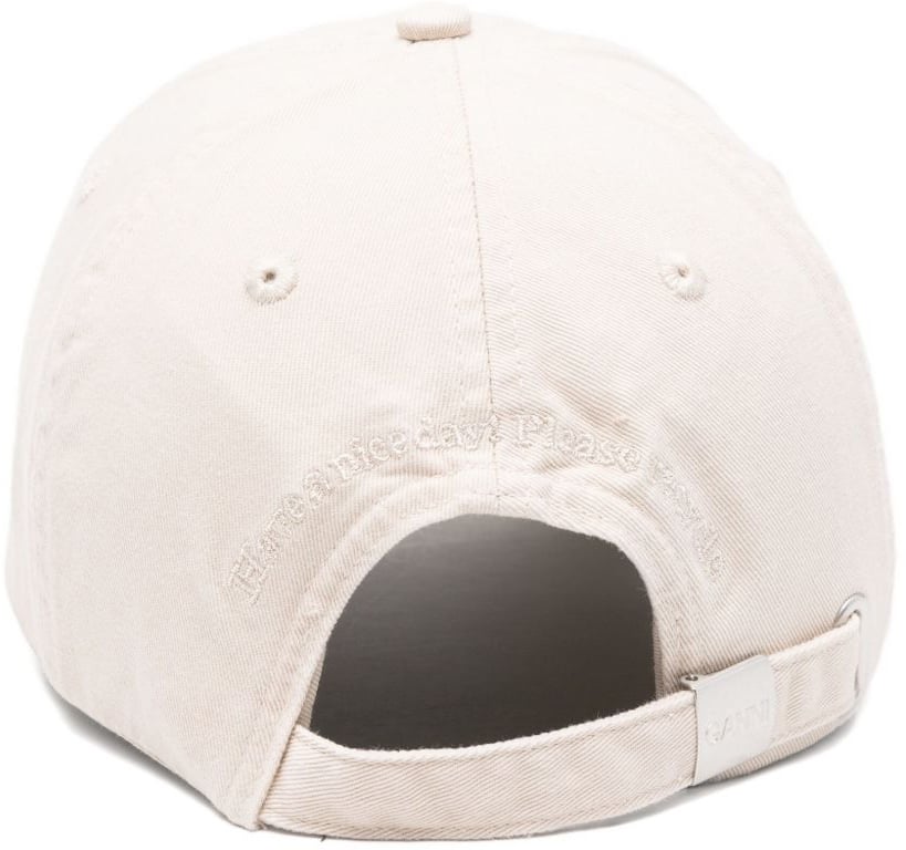 Ganni Hats Beige Beige
