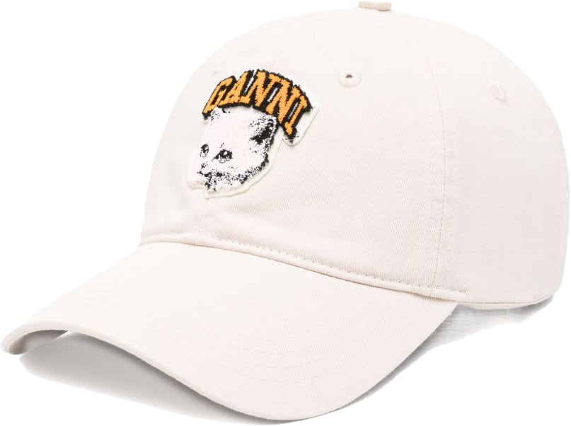 Ganni Hats Beige Beige