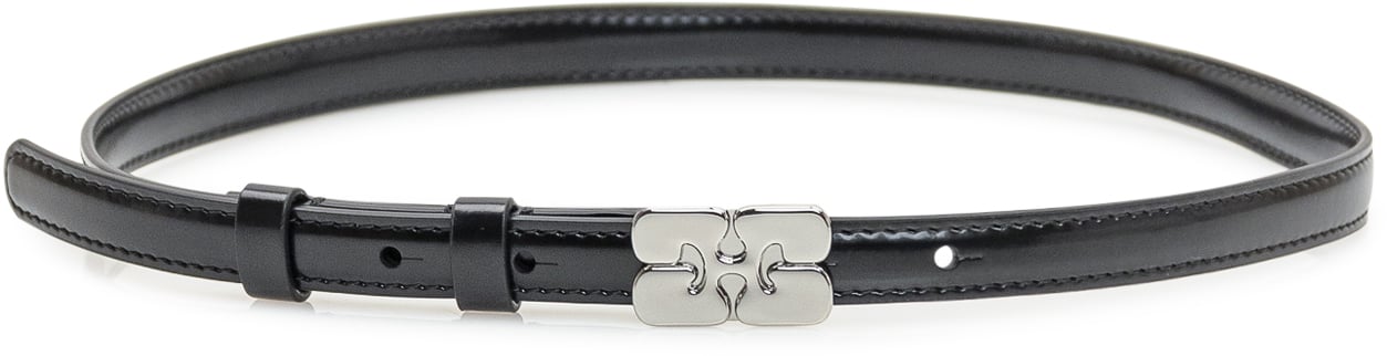 Ganni Cintura Kat Small Zwart