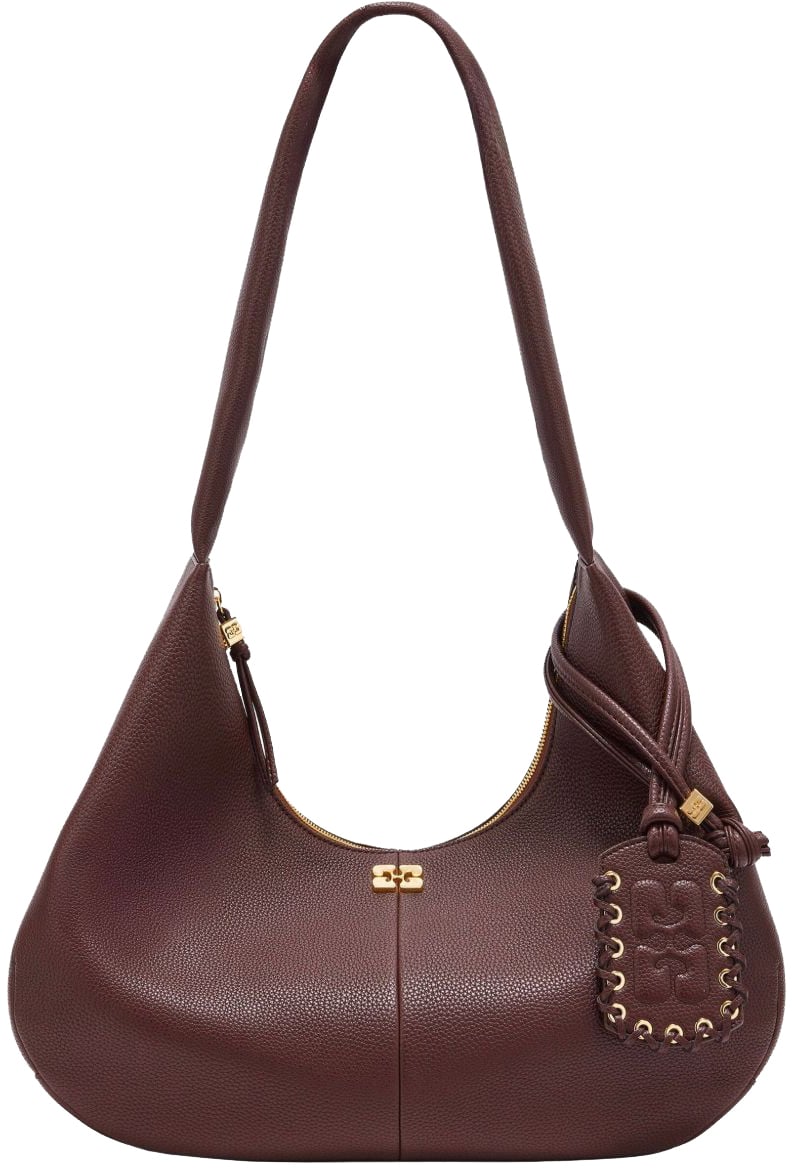 Ganni Ganni Borse... Bordeaux Rood