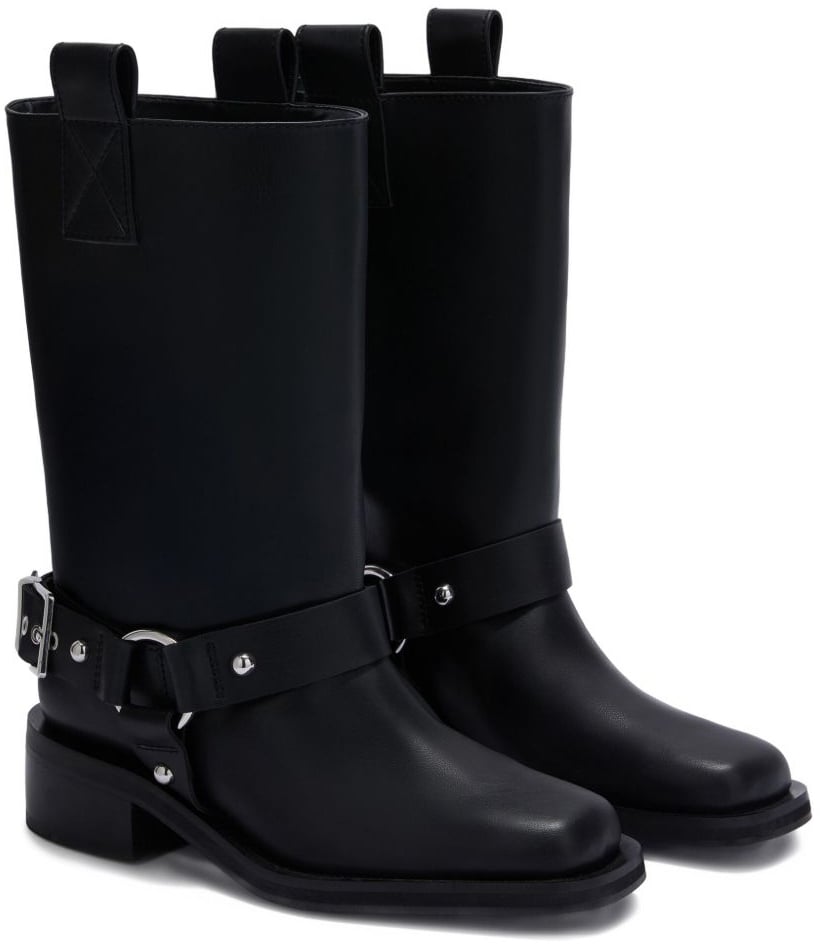 Ganni Boots Black Zwart