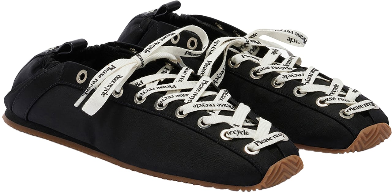 Ganni Flat Shoes Black Zwart