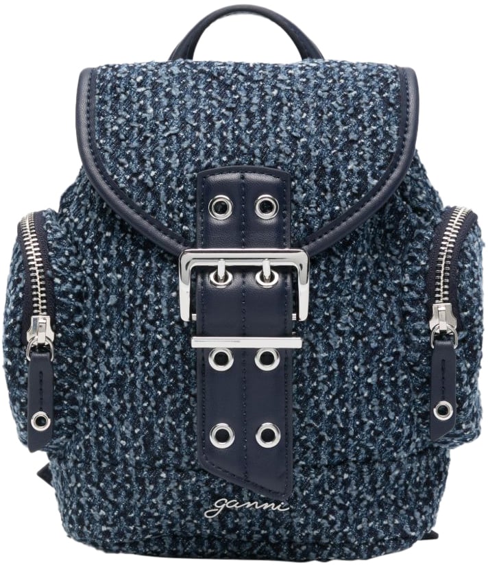 Ganni Bags Blue Blauw