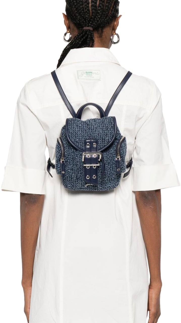 Ganni Bags Blue Blauw