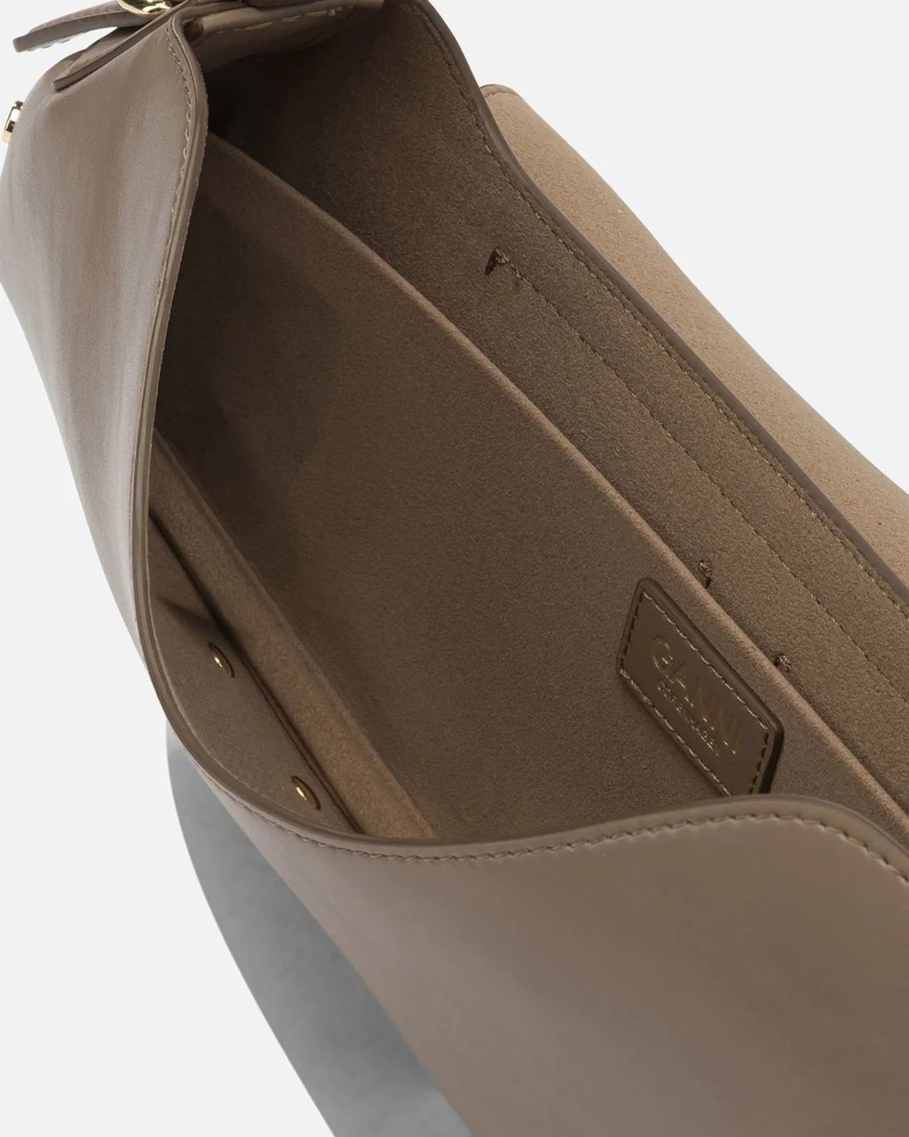 Ganni Bags Coca Mocha Taupe