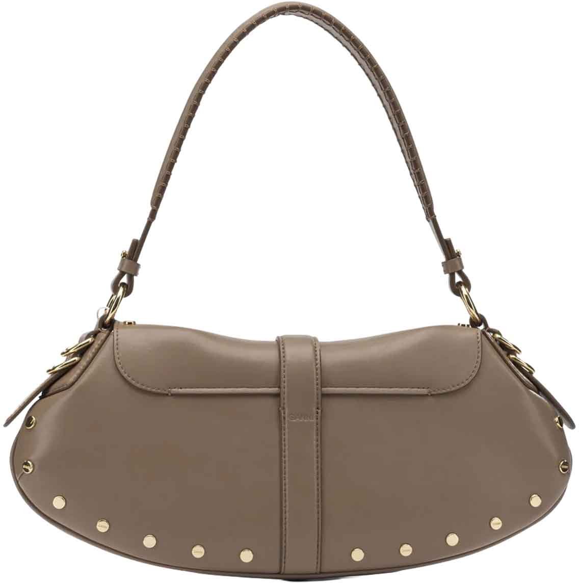 Ganni Bags Coca Mocha Taupe