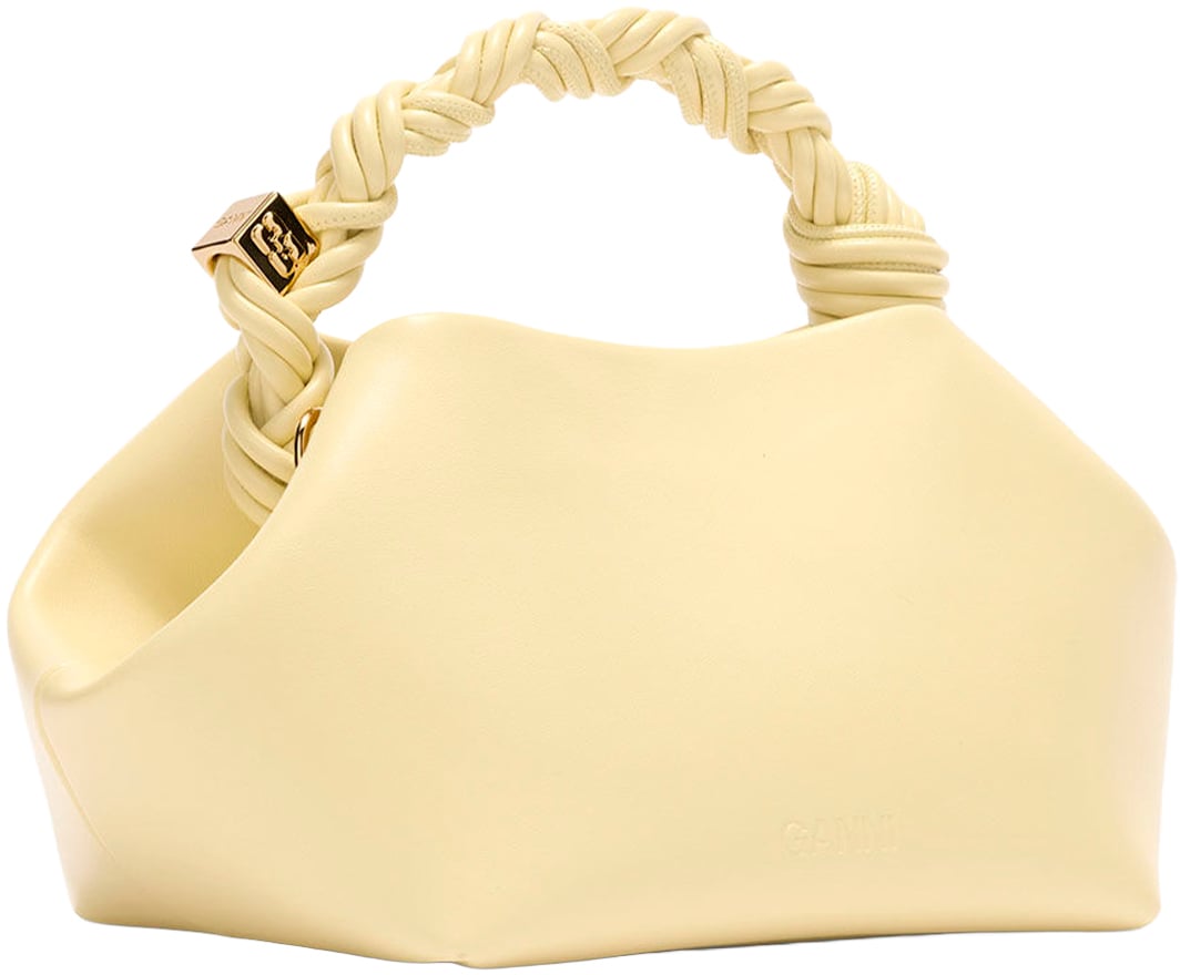 Ganni Bags Yellow Cream Geel