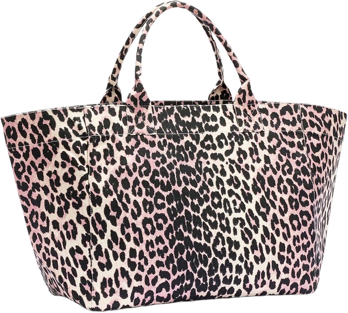 Ganni Dames Sequin XXL Tote Grijs Grijs