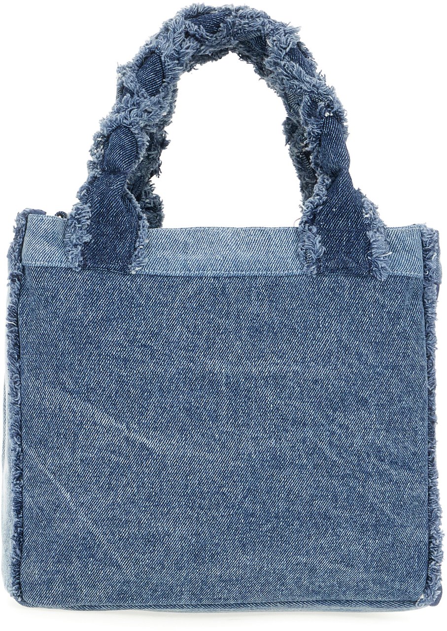 Ganni Denim handbag Blauw