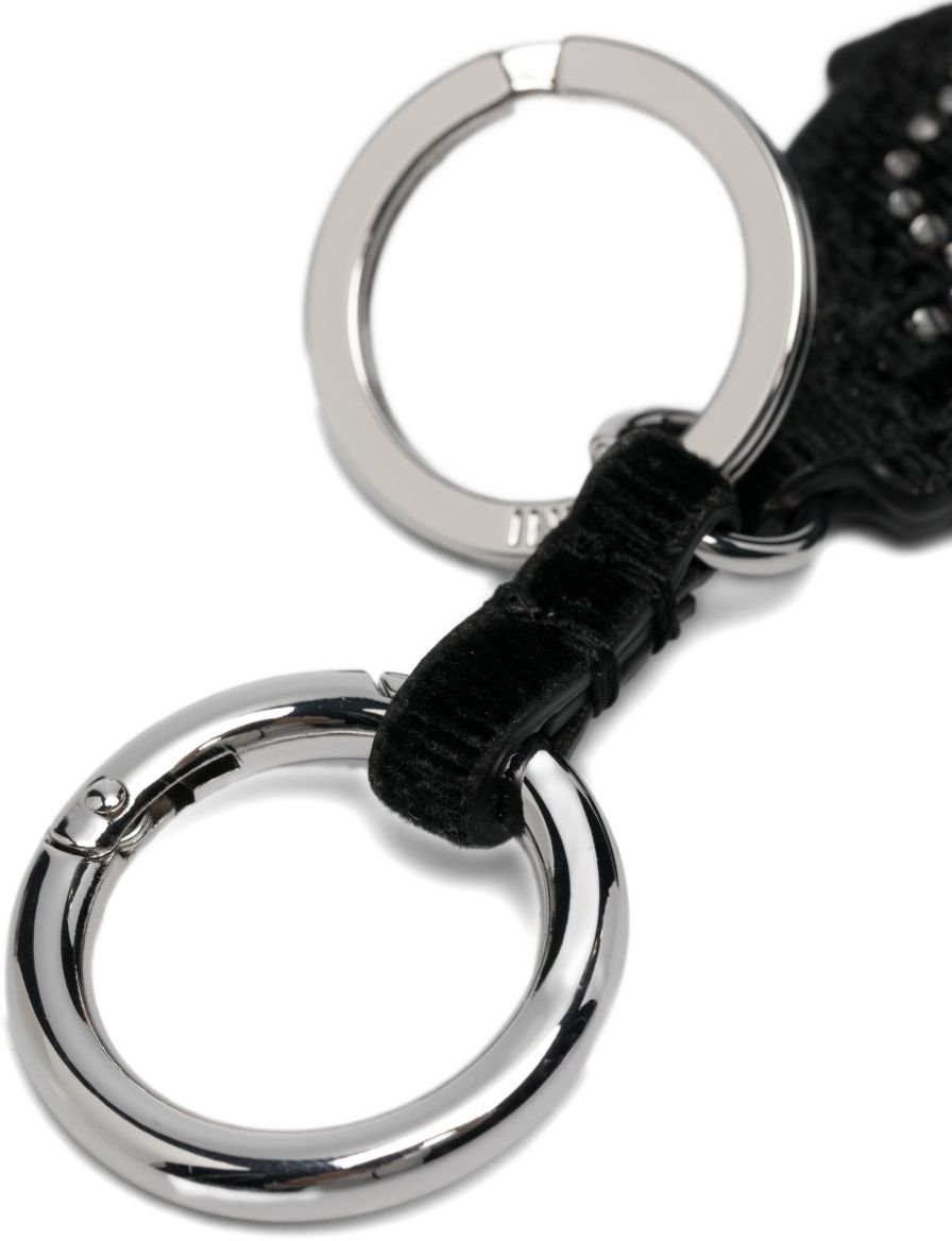 Ganni Keychains Black Zwart