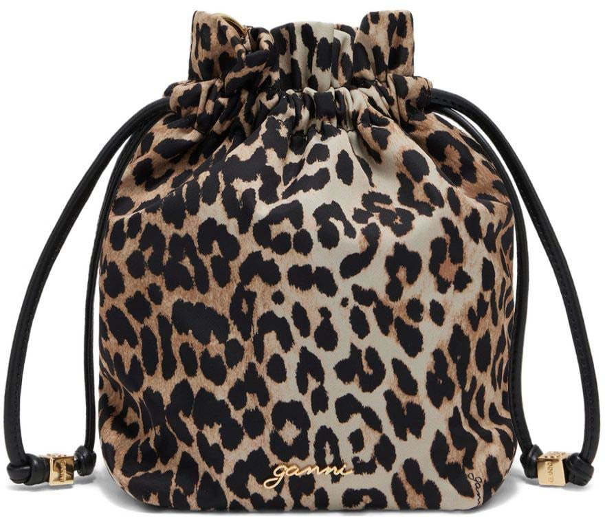 Ganni Wallets Brown Bruin