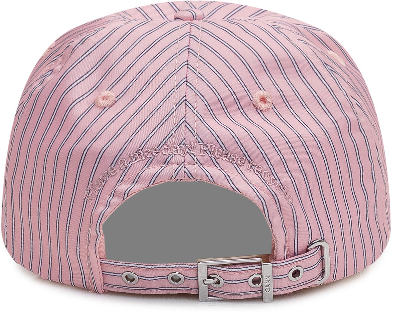 Ganni Cappellino Stampato Roze