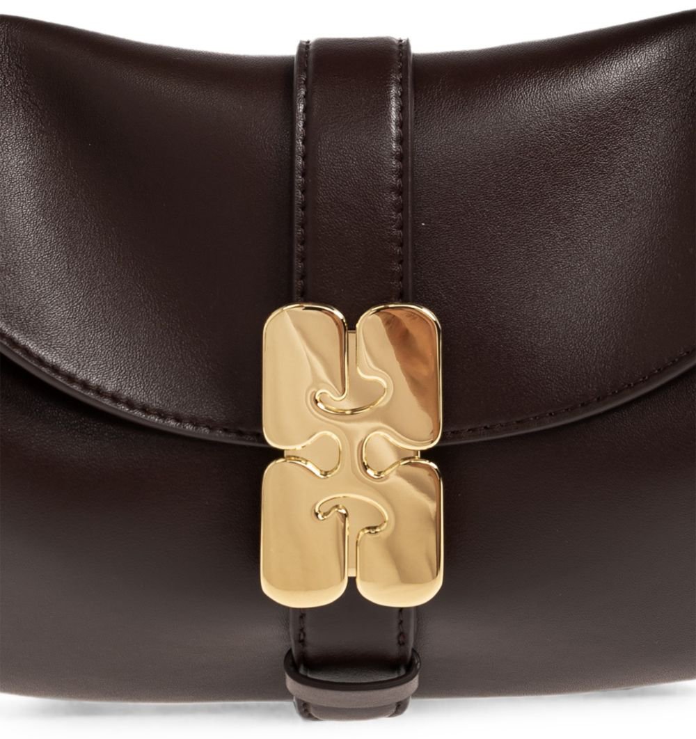 Ganni Bags Brown Bruin