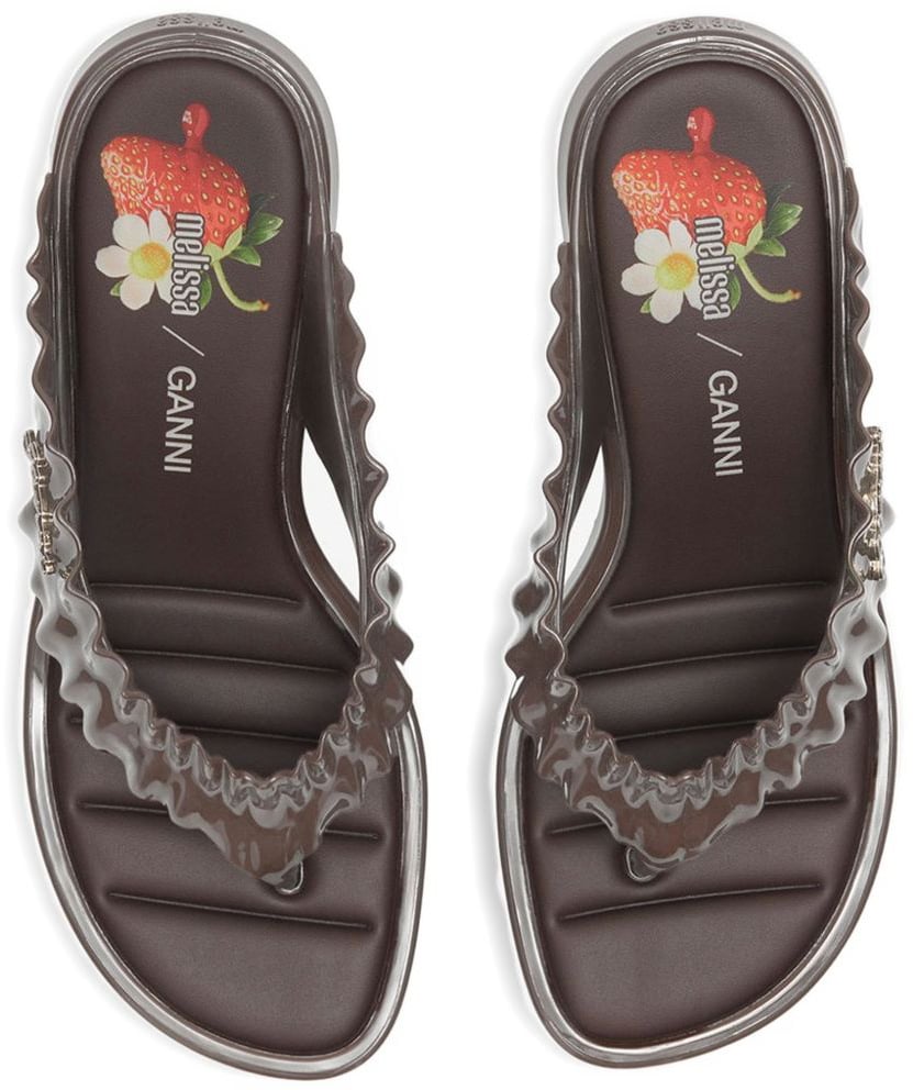 Ganni Flat Shoes Brown Bruin