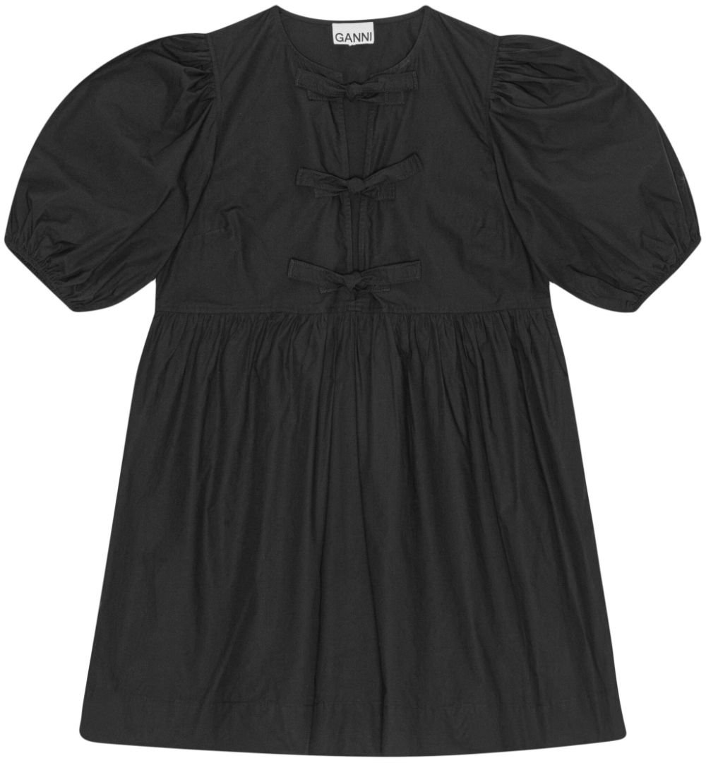 Ganni Dresses Black Zwart