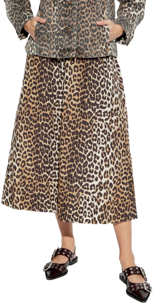 Ganni Skirts Brown Bruin