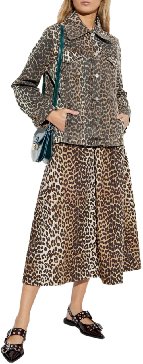 Ganni Skirts Brown Bruin