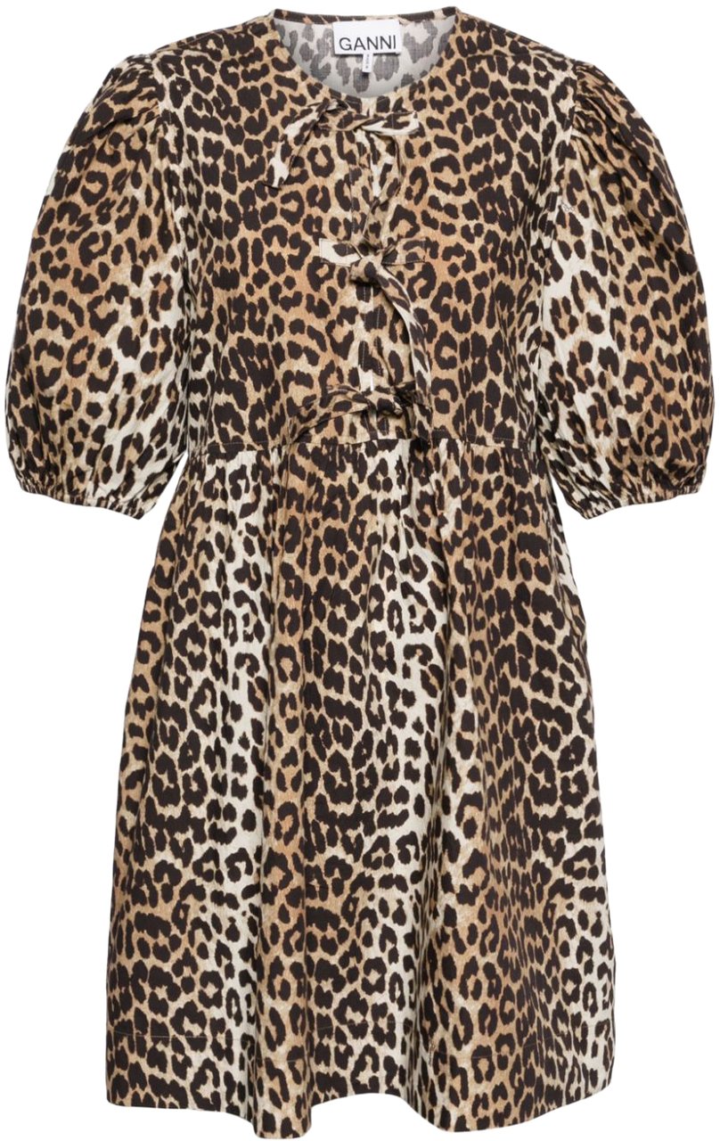 Ganni Dresses Brown Bruin