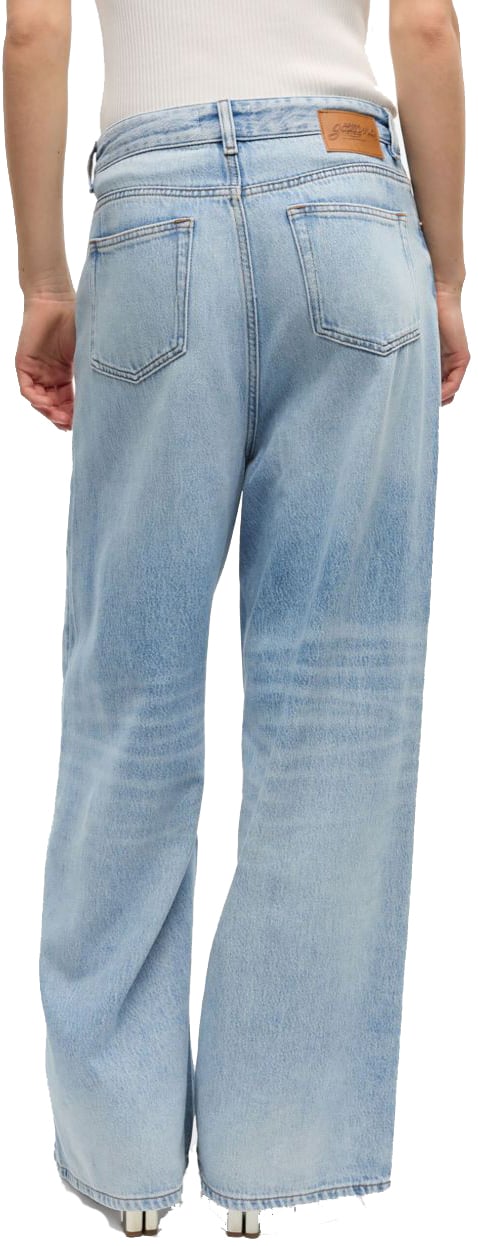 Ganni Jeans Clear Blue Blauw