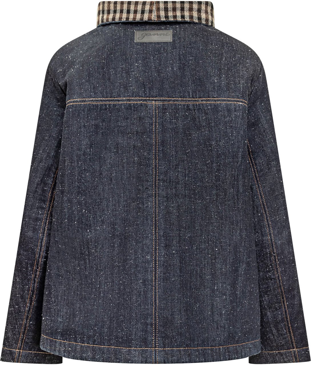 Ganni Giacca in denim Ganni Blauw