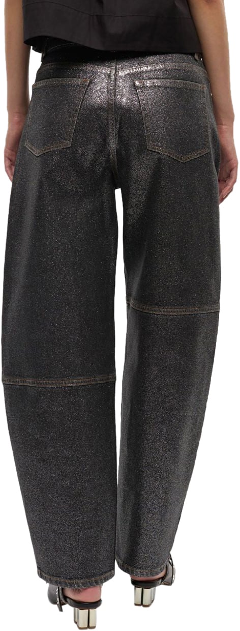Ganni Jeans Black Zwart
